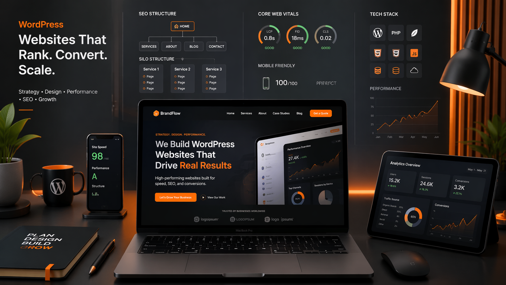 How We Build WordPress Websites That Rank, Convert, and Scale