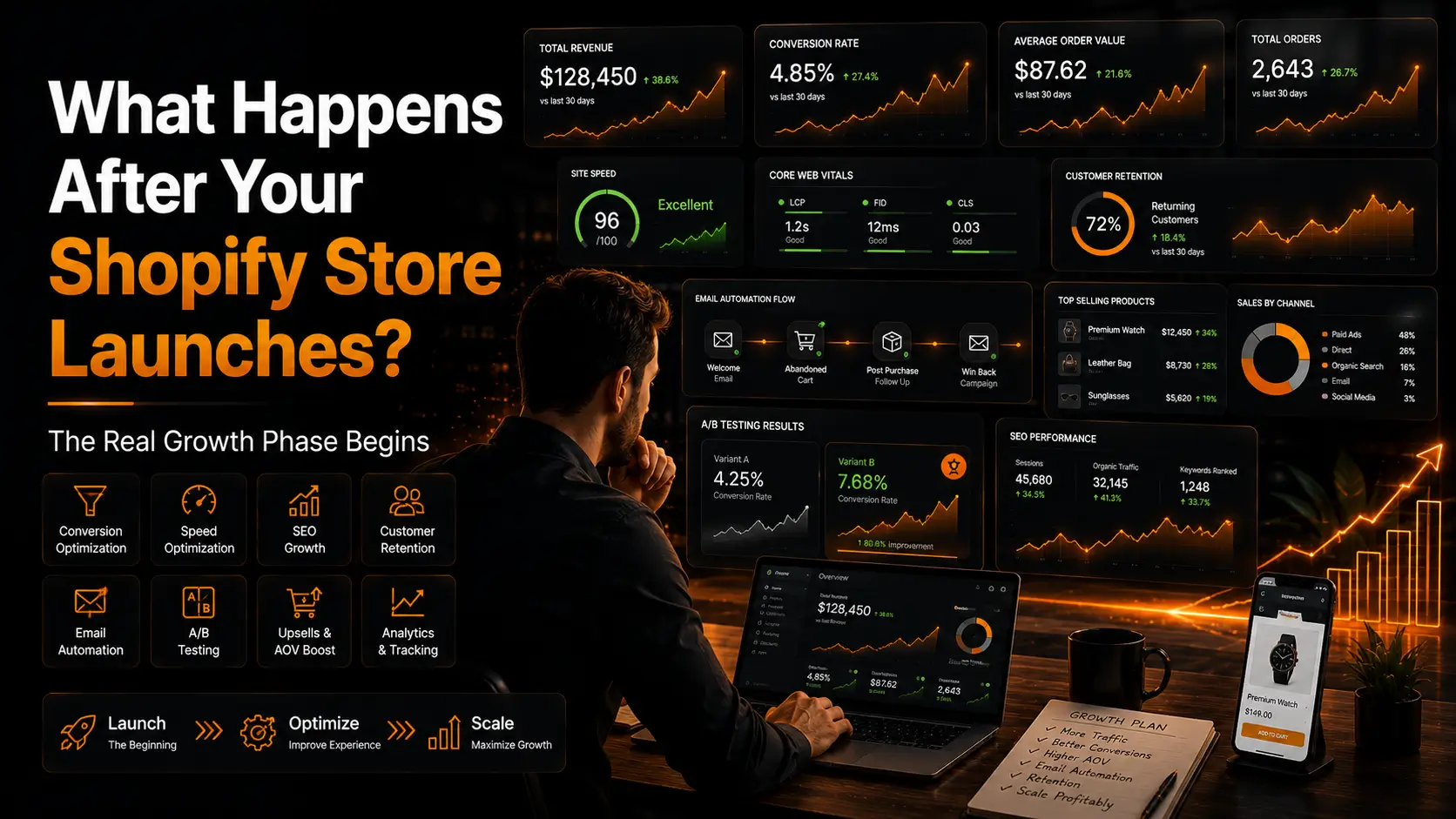 What Happens After Your Shopify Store Launches? The Real Growth Phase Begins
